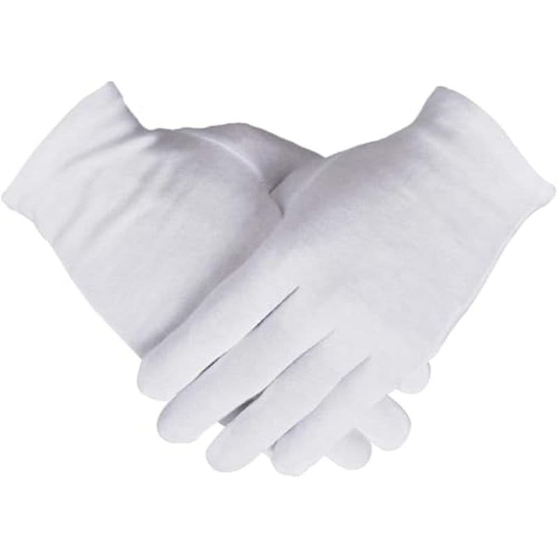 Luvas 100 % Algodão , 6 Pares De Branco Para Mulheres , Mãos Secas , Eczema , SPA , Hidratante-Luva De Trabalho Servir I