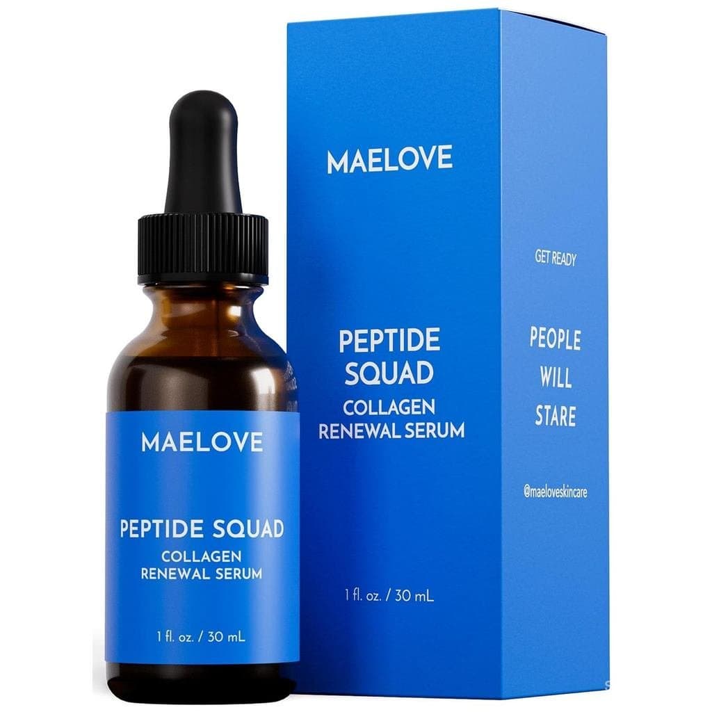 Sérum Polipeptídico MAELOVE, contendo peptídeo de cobre, Argireline e Matrixyl3000, sérum facial revitalizante de coláge