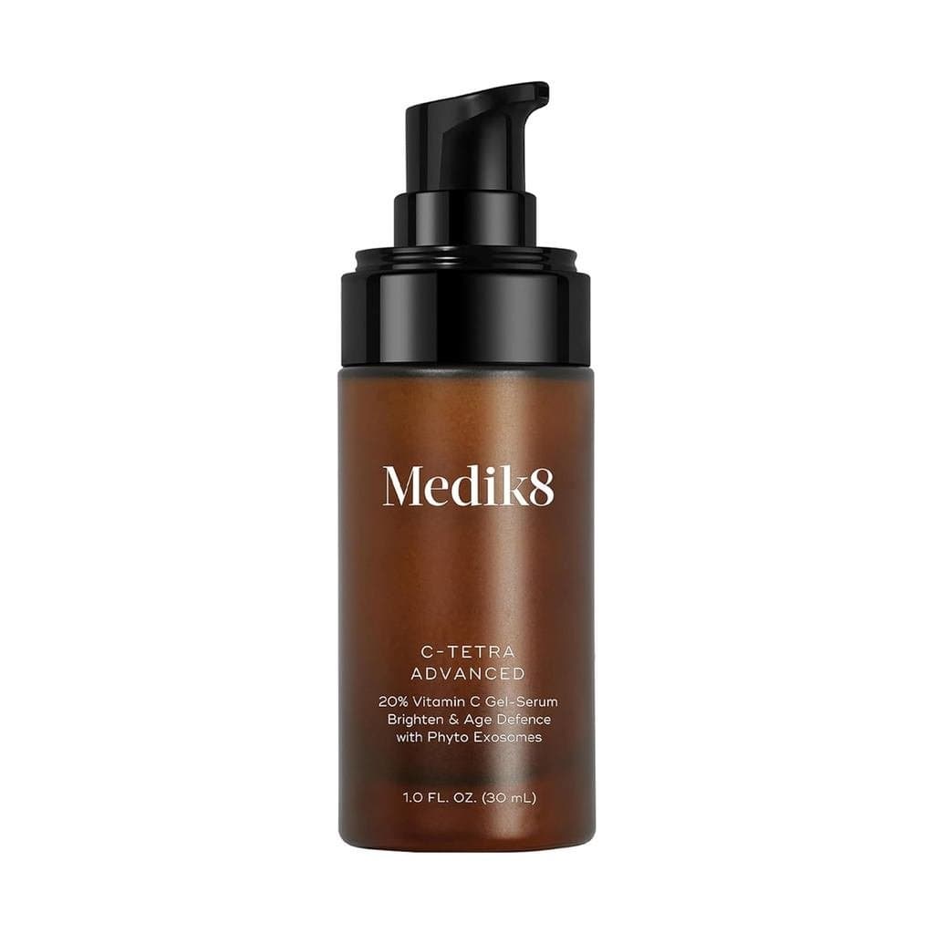 Medik8 C-Tetra - Sérum Facial Equilibrante de Vitamina C - Suaviza Linhas Finas e Rugas - Sérum Facial com Esqualano - V