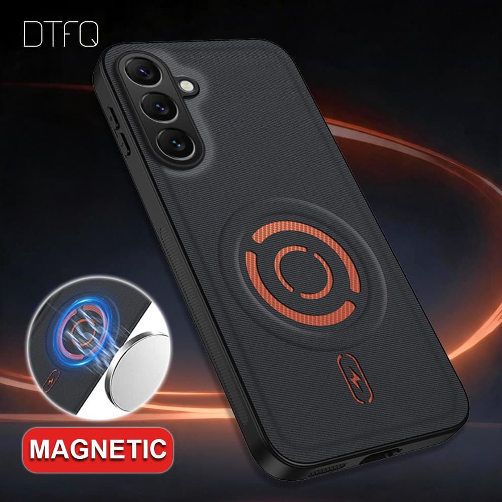 Retrô Magnética Capa Capinha De Celular para Samsung Galaxy A36 5G / Samsung Galaxy A26 5G / Samsung Galaxy A37 5G