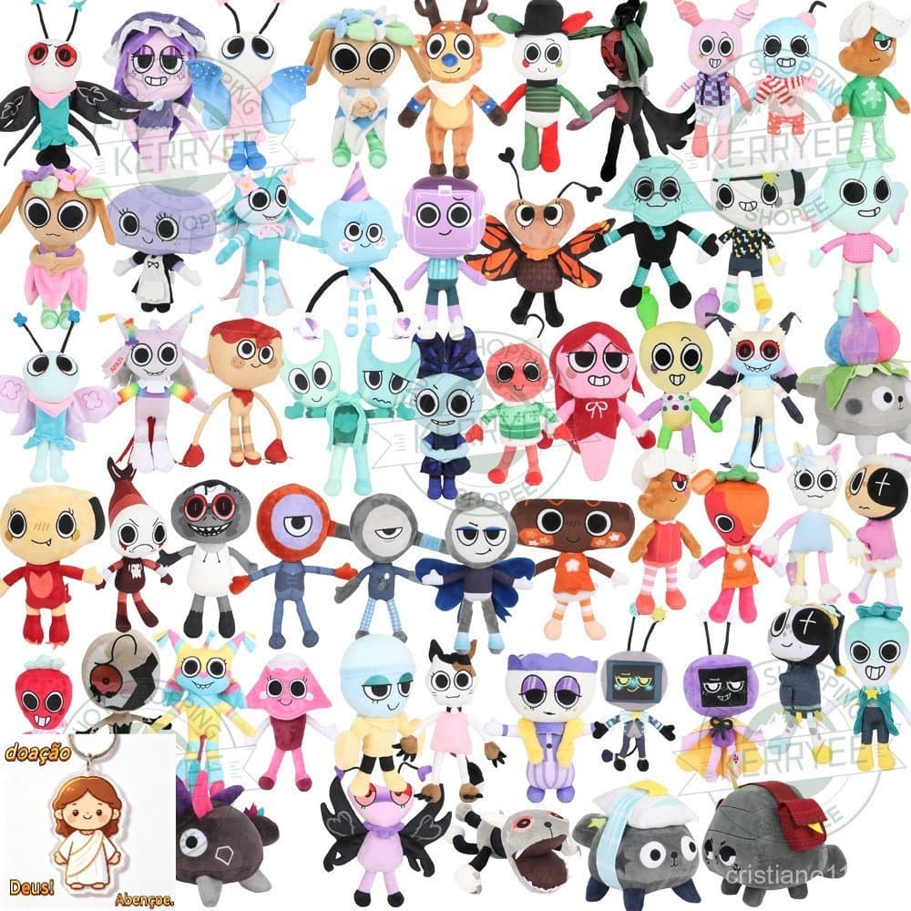 93 Estilo Dandy's World Brinquedos De Pelúcia Macio Travesseiro Fofo Boneca Presente De Aniversário
