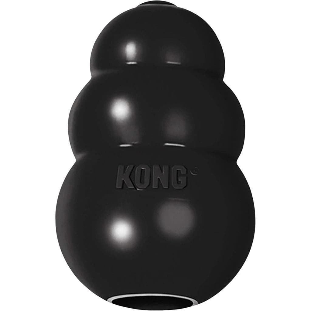 Brinquedo para Cães KONG Extreme - Brinquedo para Buscar e Mastigar - Capacidade de Encher com Petiscos e Rebatimento In