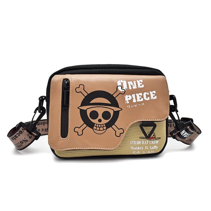Bolsa de Telefone Móvel One Piece Naruto Demon Slayer My Neighbor Totoro 2024, Bolsa Mensageiro Masculina em Estoque