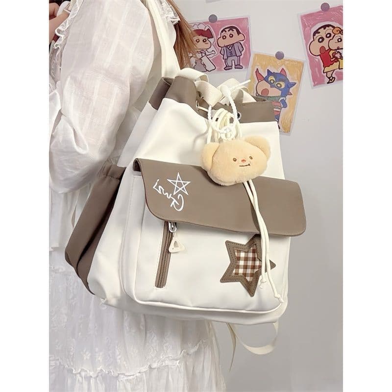 Bolsa de três propósitos nicho Commuter All-Match portátil classe suplementar saco feminino contraste cor bolsa de ombro