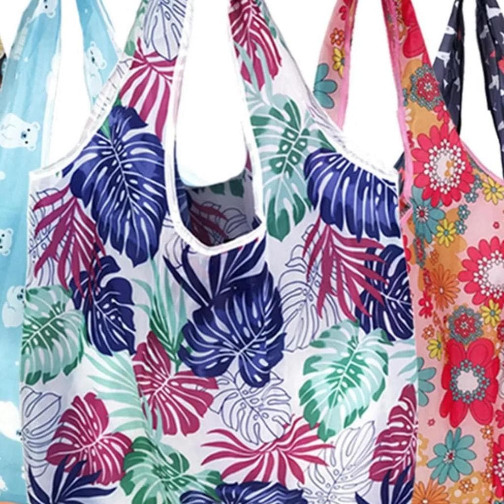 1 Peça De Item De Acabamento Fino , Fácil De Usar , Sacola De Compras De Poliéster Impressa Cuidadosamente Fabricada