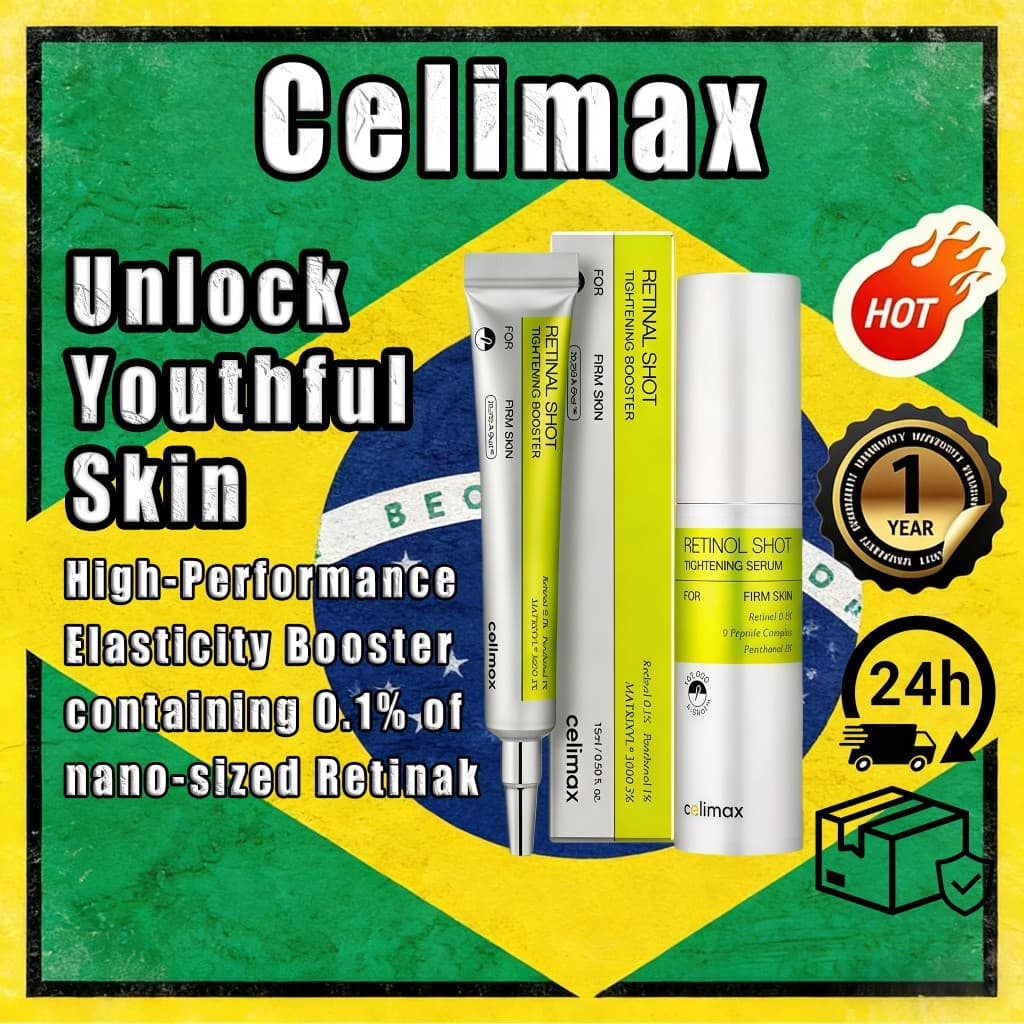 Celimax À Prova De Óleo The Vita A Retinal SHOT Reforço Apertador (15ml) | Soro De Aperto RETINOL (30mL)