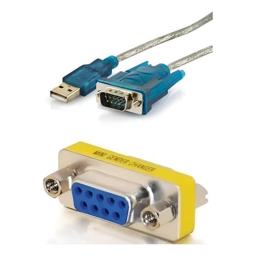 Cabo Adaptador Serial Rs232 Femea Db9 9 Pinos Usb Recovery