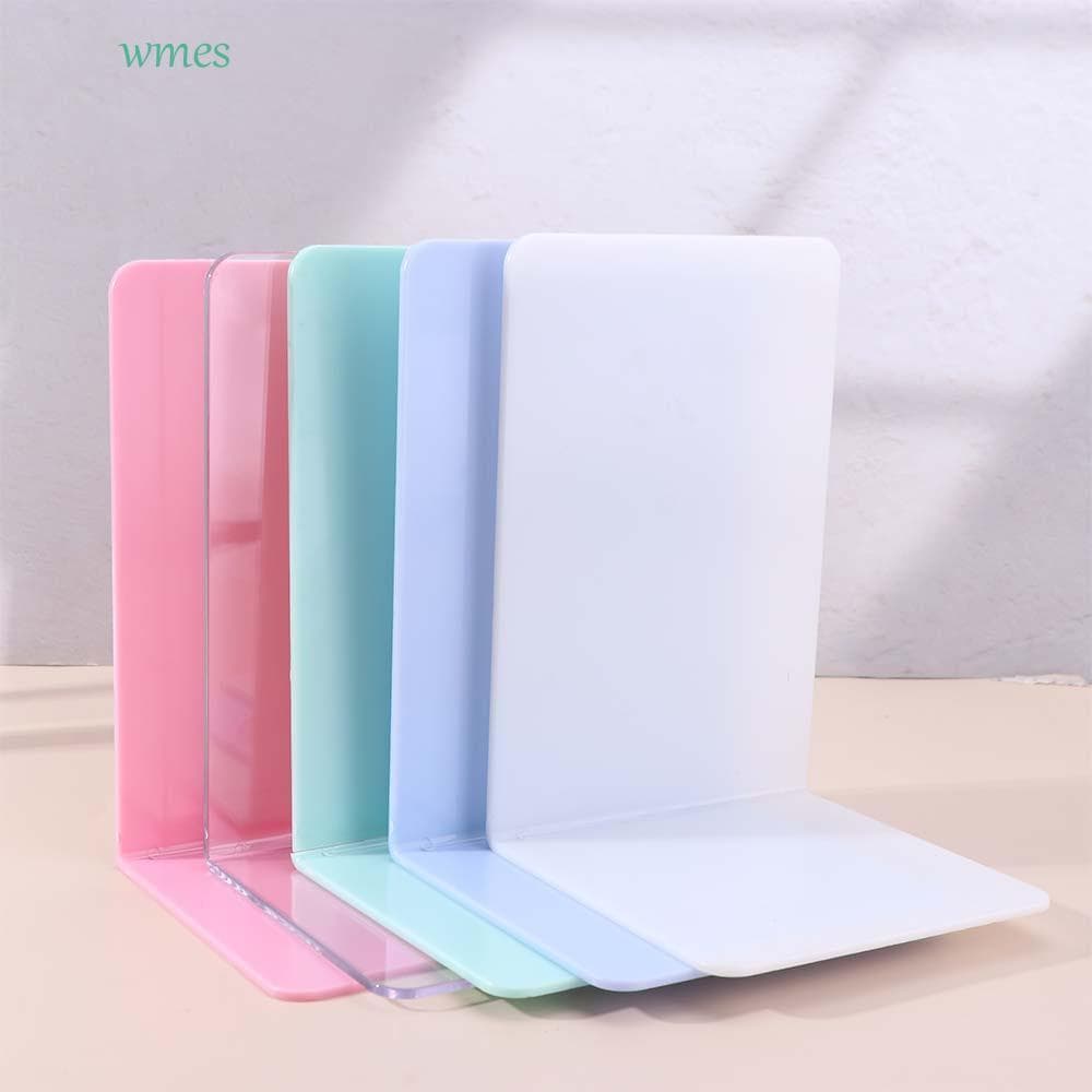 Suportes Para Livros De Mesa WMES1 , Suporte Durável Exibição , Rack De Em Forma De L Simples INS , Escritório Escolar