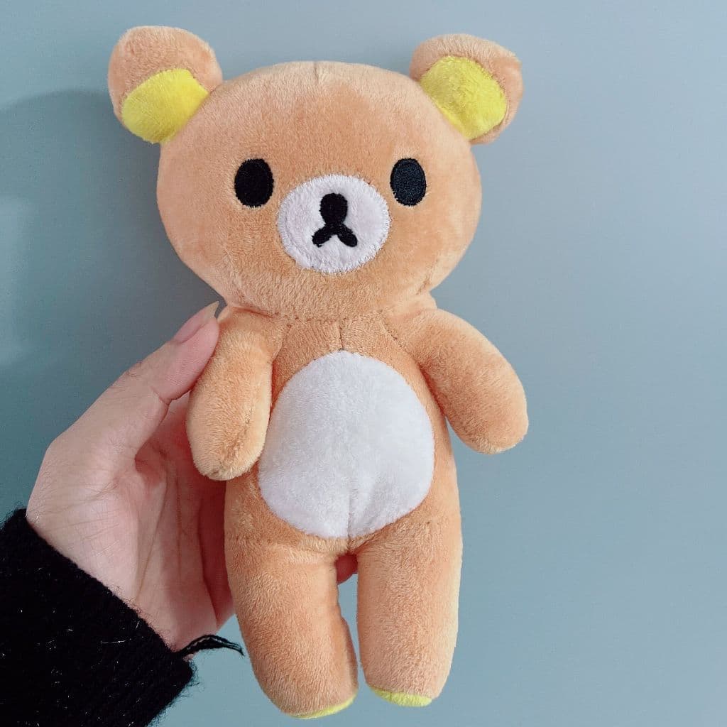 20cm Kawaii Rilakkuma Brinquedos De Pelúcia Ursinho Sofás