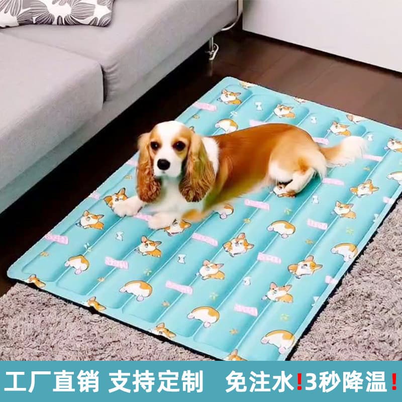 Almofada de gelo em Gel para animais de estimação, suprimentos para gatos e cães de verão, almofada legal para dormir, a