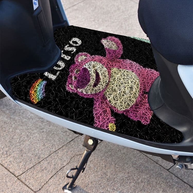 WZLQM729 Tipo de anel de seda de desenho animado à prova d'água antiderrapante Universal Taiwan Bell Emma Di Motocicleta