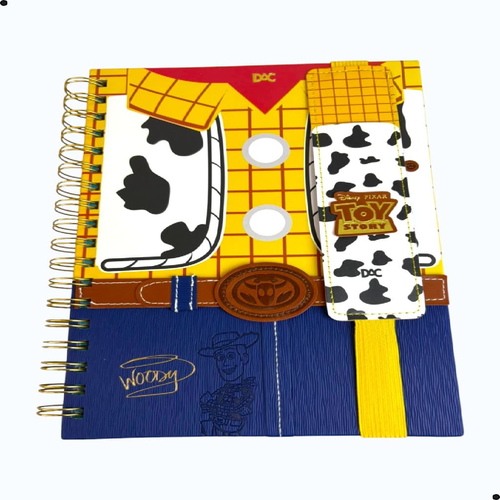 Caderno Inteligente Toy Story Smart 80 Folhas Reposicionáveis Escolar Universitário Fichário Refilável Para Estudo