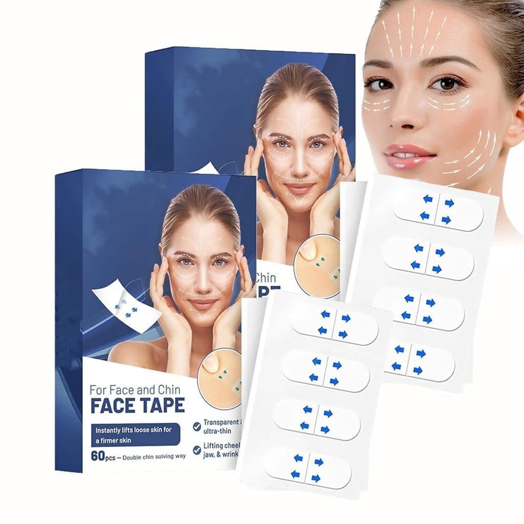 Fita Adesiva Invisível para Lifting Facial, Fita Adesiva para Lifting Facial Invisível, Adesivo para Lifting Facial, Ade