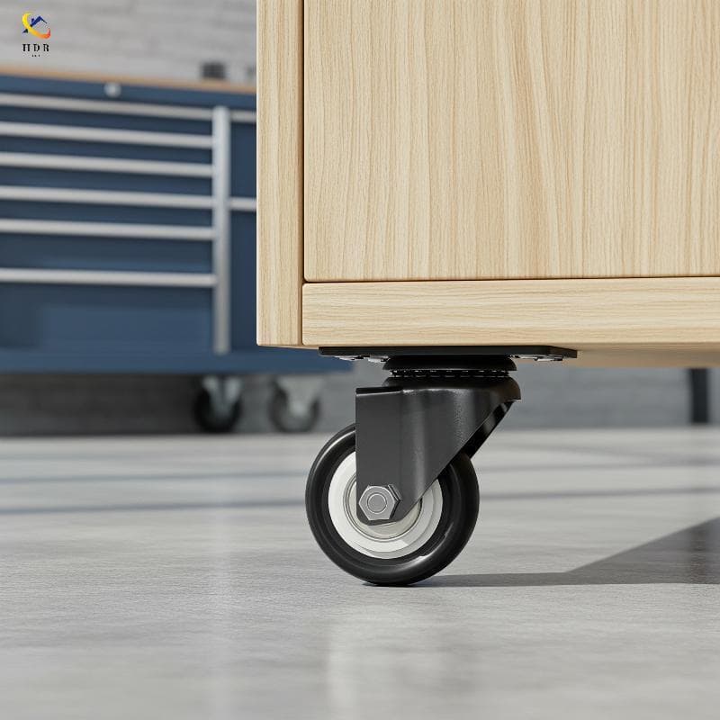 [Hdr] Rodas De Rodízios Para Móveis Rolos Resistentes Giratórios Fixos PP Duráveis Adequados Substituição De Carrinho De