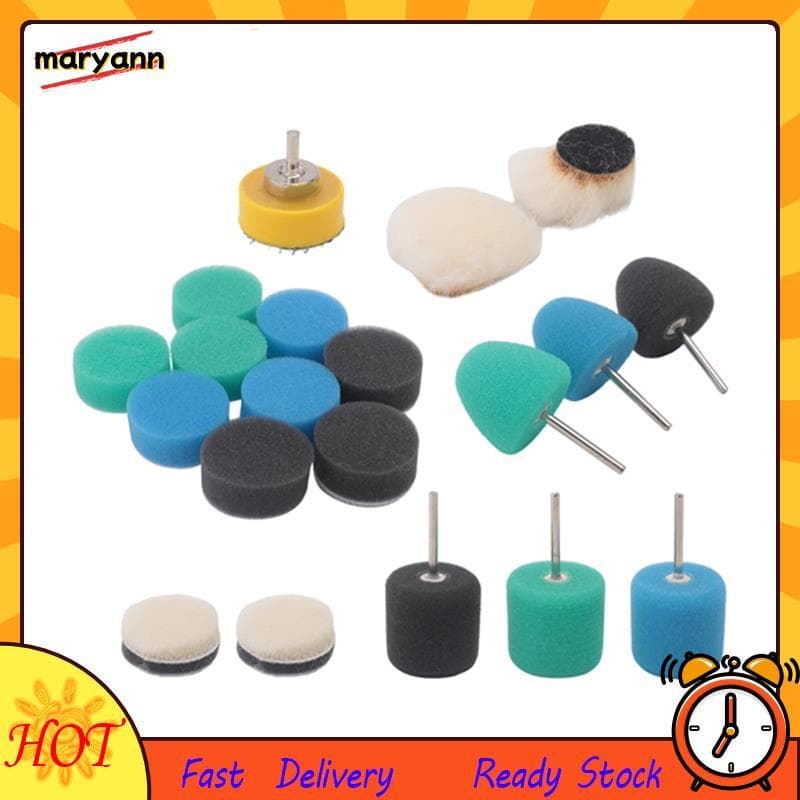 Almofada De Polidor Detalhada , Kit De Polimento Para Mini , Ferramenta Rotativa De Broca Elétrica , De Pequenas Áreas