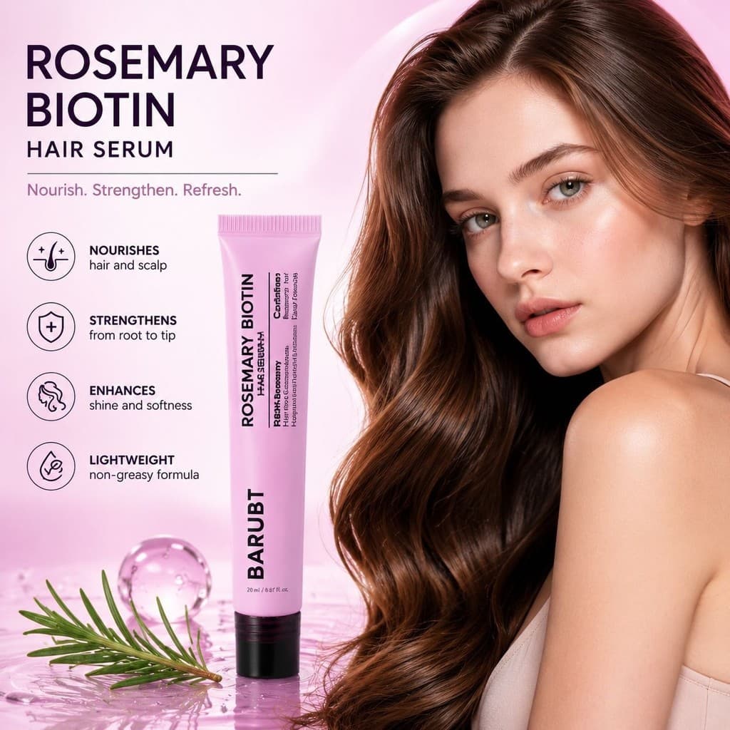Sérum Capilar Alecrim Biotina Fortalece Reduz Quebra Roll-on 20ml