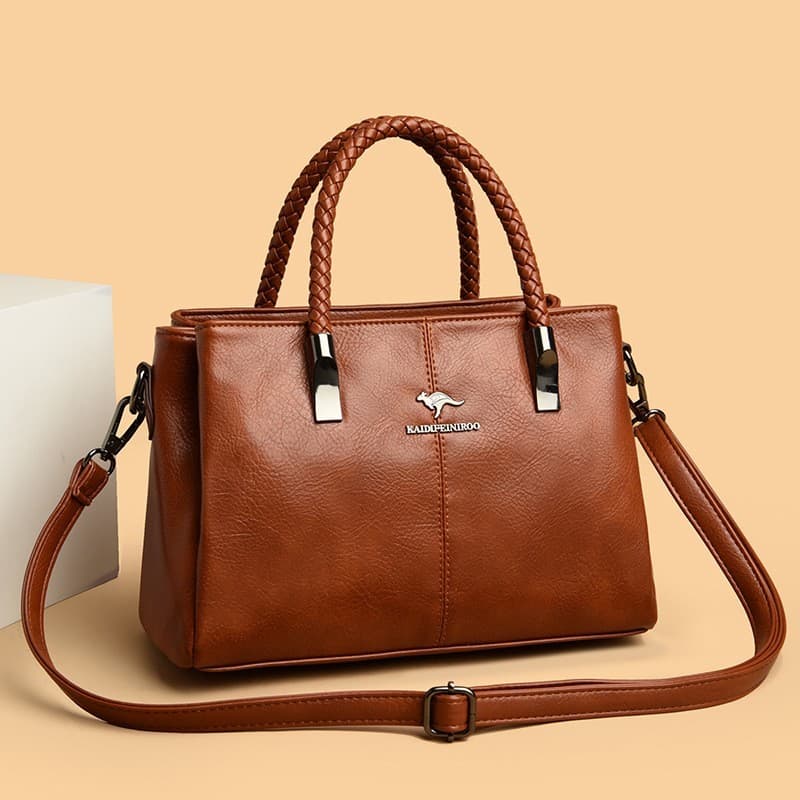 Bolsa feminina novo estilo 2026 bolsa mensageiro feminina bolsa de ombro feminina moda de meia-idade bolsa mãe