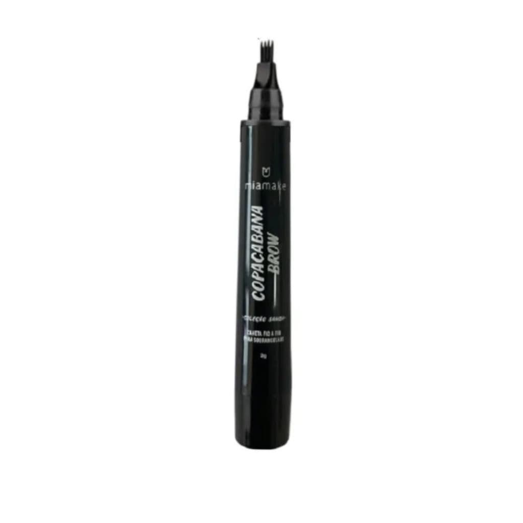 Caneta Fio a Fio Para Sobrancelhas Mia Make Cor:Preto