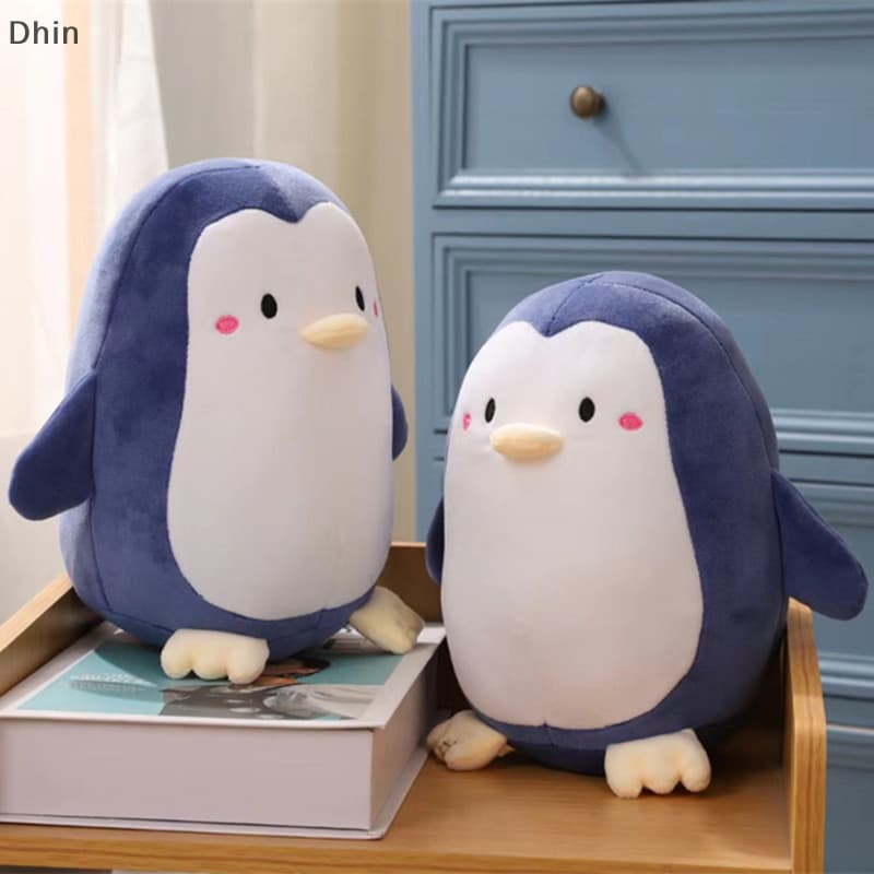 [Dhin] Pinguim De 25 Cm Boneca Brinquedos Crianças Pelúcia Almofada De Algodão Fofa Animal De Desenho Animado Menina Pre