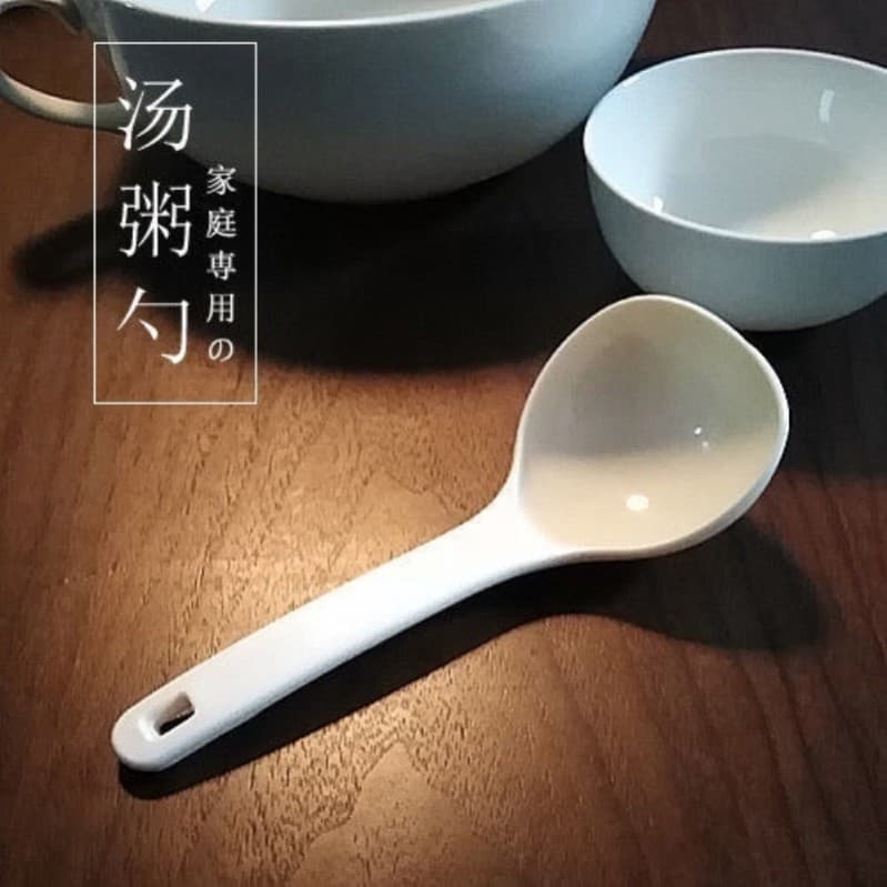 Japão importado MUJIE resina de grau alimentício colher de sopa de plástico arroz mingau colher de mingau cozinha panela