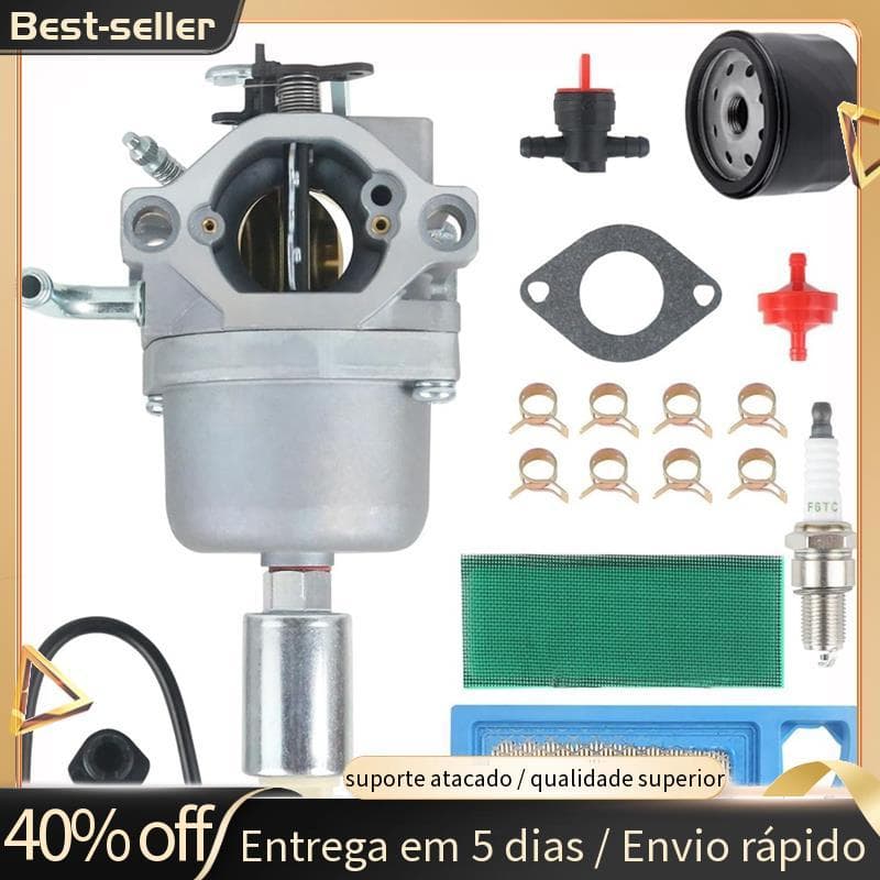Carburador Para 799727 698620 794572 287707 287777 Motores De Cortador De Grama 28N707 28N777 28P777 28Q777 Com Kit De A