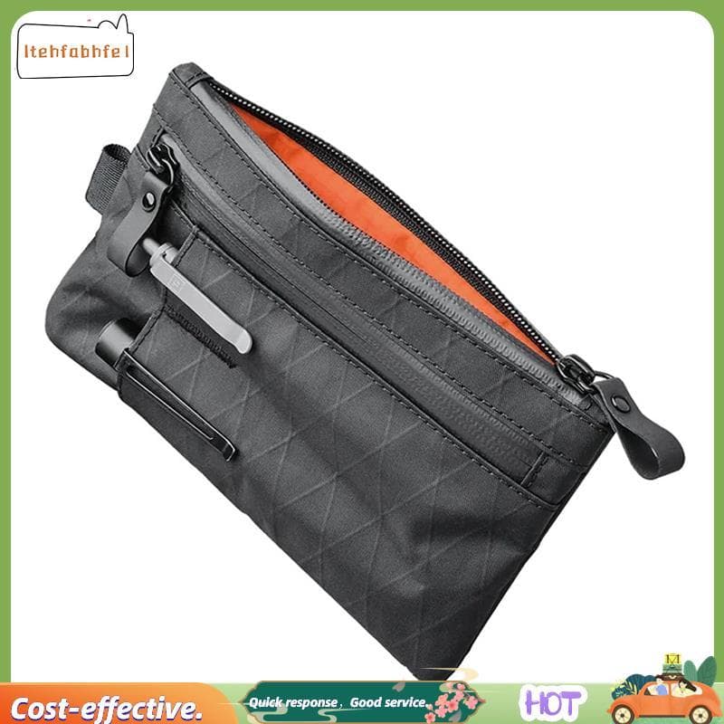 Pulso Transportado À Prova Dwaterproof Água Saco De Embreagem Masculino Grande Capacidade Portátil Multi-Função Armazena