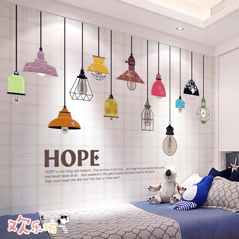 3d tridimensional adesivos de parede paisagem cartaz papel quarto cabeceira adesivos dormitório fundo decoração da pared
