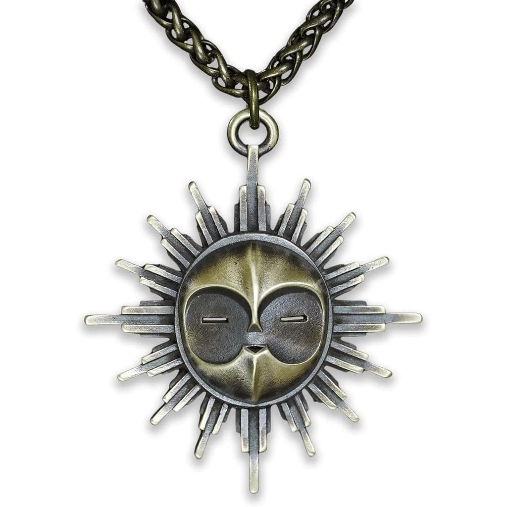 Baldur Jewelry - Pingente de Colar Amuleto Expedição 33 com Corrente UERR