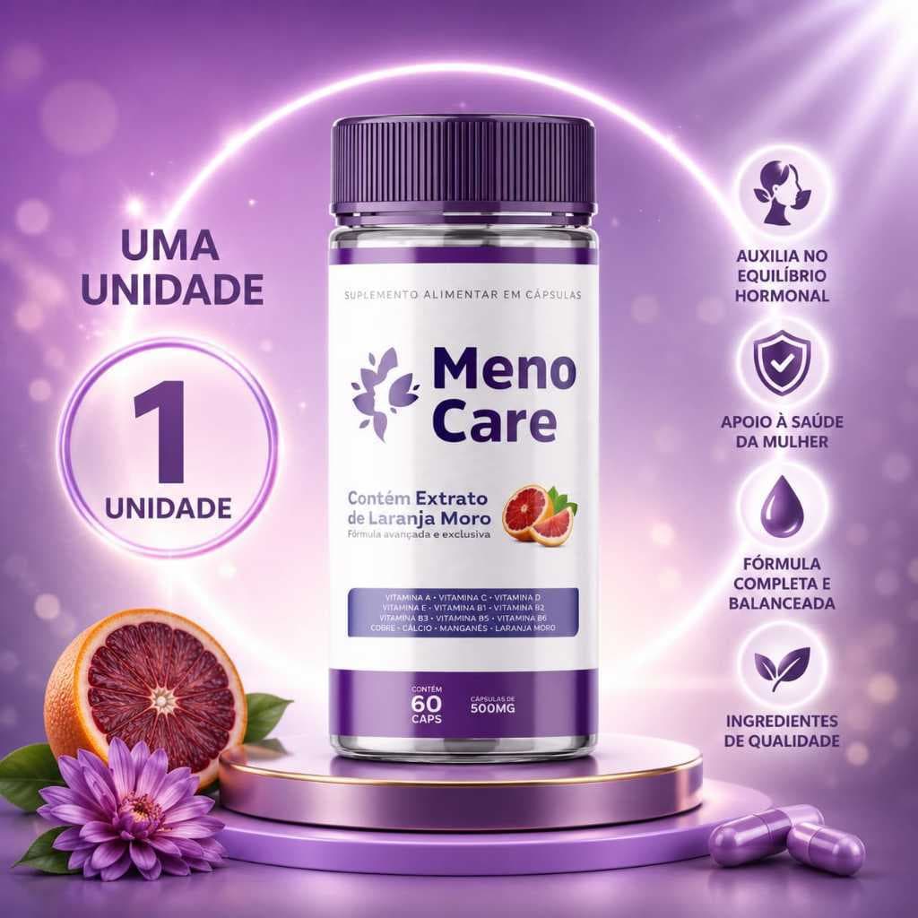 MenoCare 60 Cápsulas Frasco (1, 2,  e 3 Unidades) | Envio Imediato