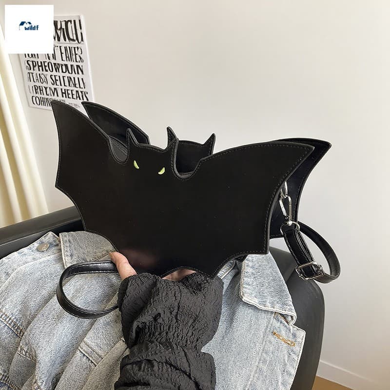 Bolsa Crossbody Pequena De Morcego De Halloween-De Ombro Moderna Nas Axilas