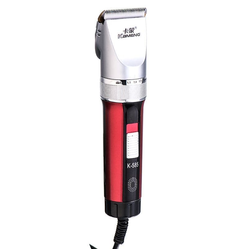 Máquina de cortar cabelo profissional com fio máquina de cortar cabelo elétrica Plug-In salão de beleza máquina de corta