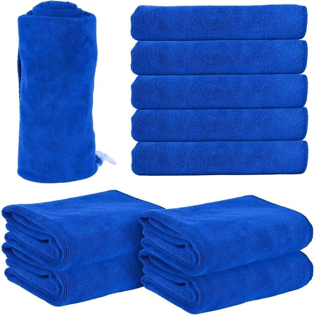 Toalha de Salão, Super Absorvente, Macia, de Secagem Rápida, Toalha de Microfibra para Salão, Banheiro, Academia, Spa e