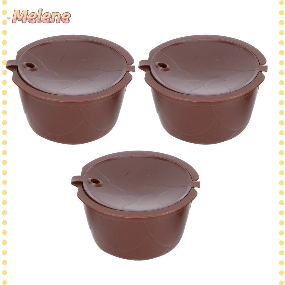 Cápsulas De Filtro De Café Recarregáveis MELENEY9 , Reutilizáveis Com Design Reutilizável De Material De Qualidade Alime