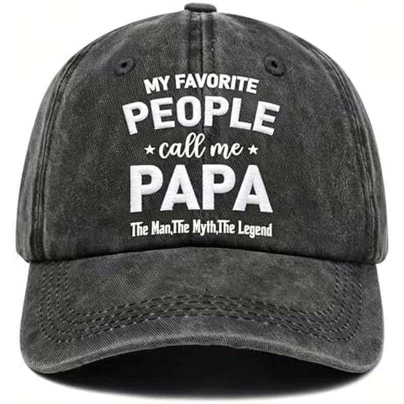 Chapéu Para Homens-De Presentes Aniversário , Natal , Dia Dos Pais-Boné De Beisebol Ajustável
