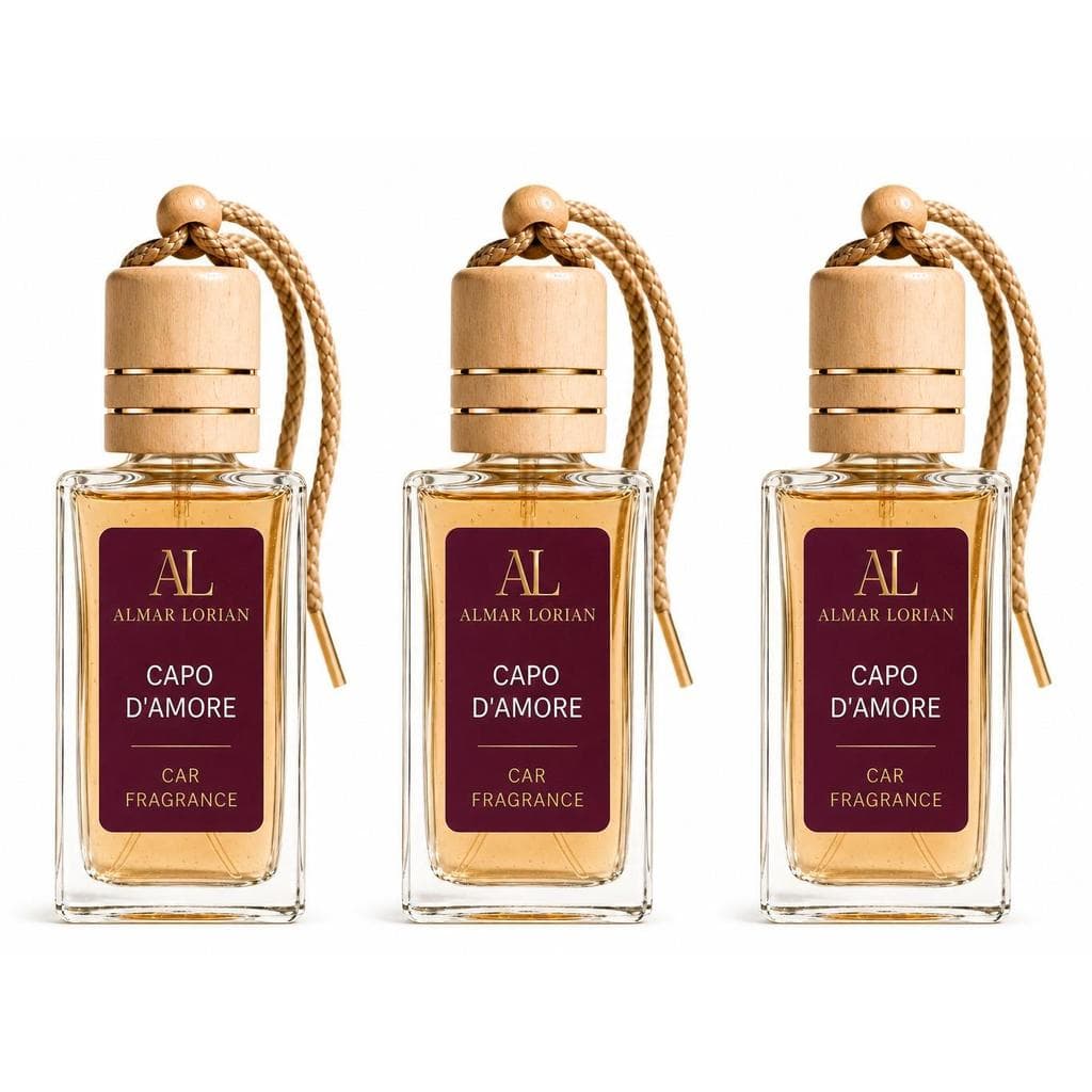 3un Perfume Automotivo 10ml Aromas De Luxo Cheirinho Carro Longa Duração