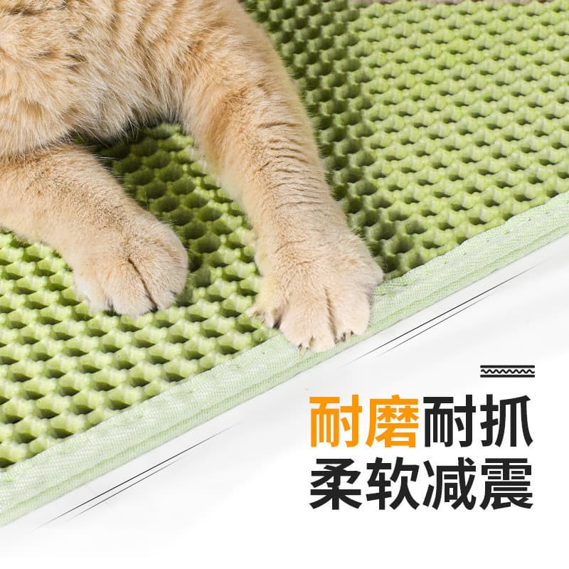 Almofada de areia para gatos de grandes dimensões, Anti-trancar, caixa de areia para gatos, almofada à prova de respingo