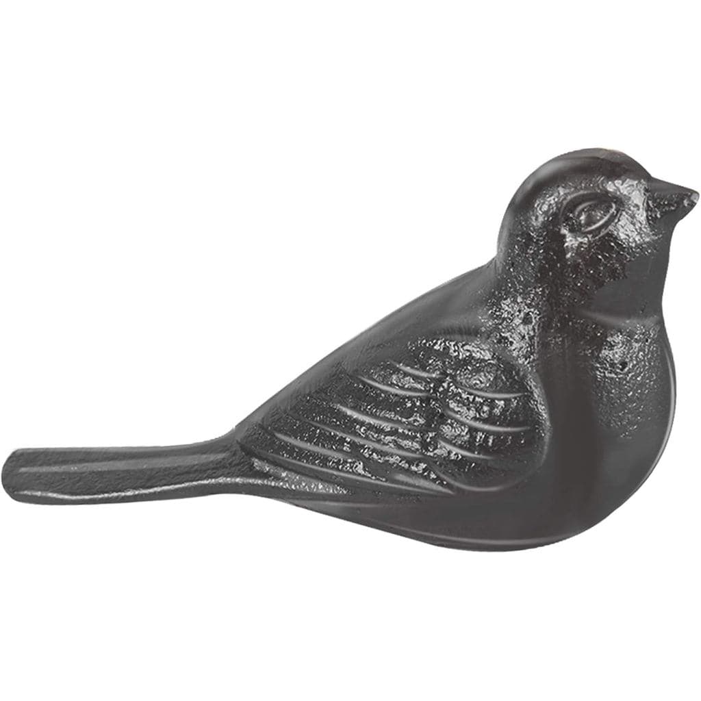 Batente de Porta Decorativo em Ferro Fundido com Formato de Pássaro, Batente de Porta Resistente, Cunha de Batente de Po