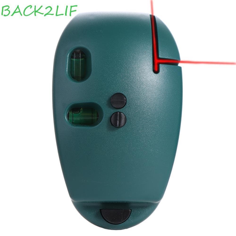 Nível De Bolha De Ângulo Reto BACK2LIF , Laser De Mouse Vertical De Alta Precisão , Nivelamento De Níveis 2 Linhas