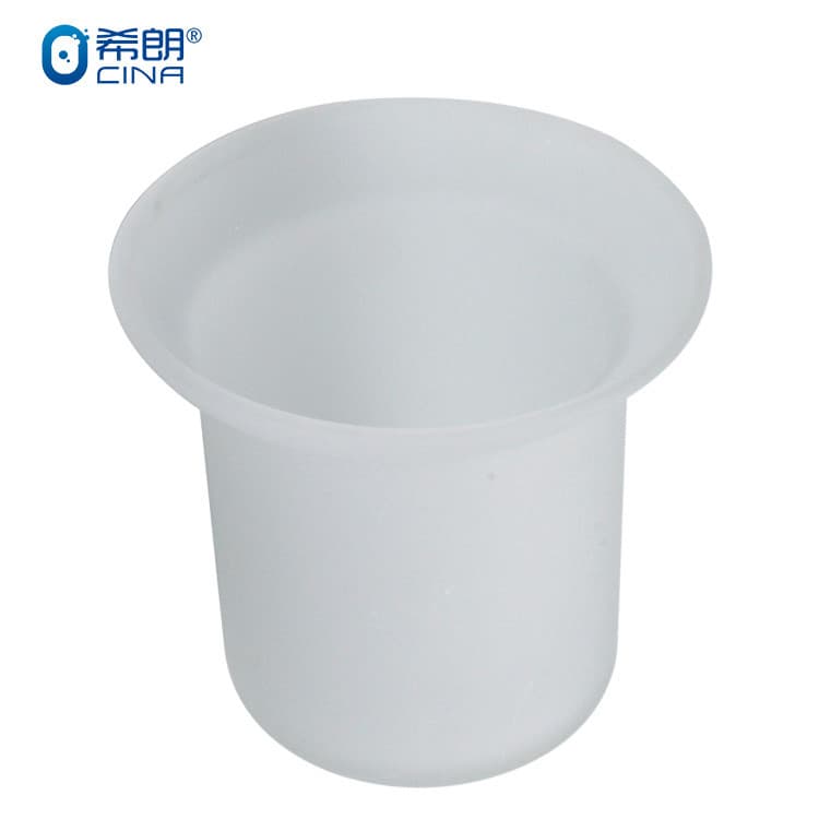 Escova de vaso sanitário sem ângulo morto, ferramenta útil para vaso sanitário doméstico, suporte de copo de vaso sanitá
