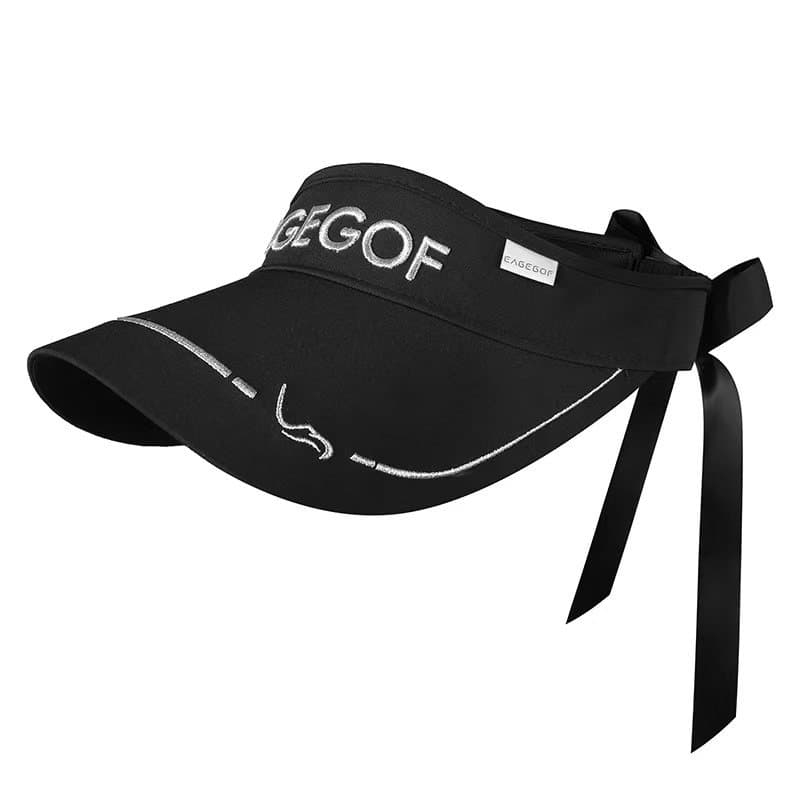EAGEGOF Boné de golfe infantil para meninas, protetor solar, protetor solar, boné oco, esportes juvenis, chapéu respiráv
