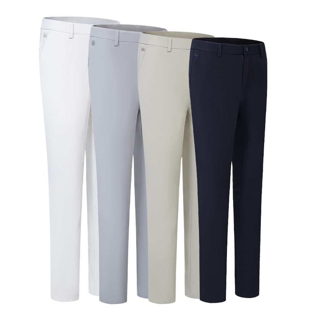 Calças de golfe de verão masculinas Slim-fit estiramento de secagem rápida calças de bola esportiva calças de golfe suor