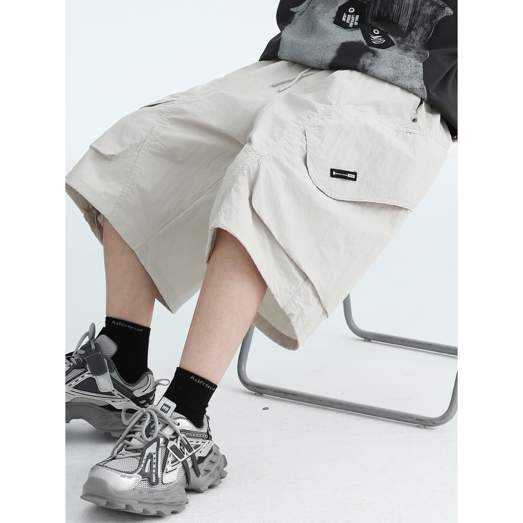 Shorts infantis meninos calças cortadas verão estilo fino 2026 novo estilo grande macacão de verão das crianças correndo