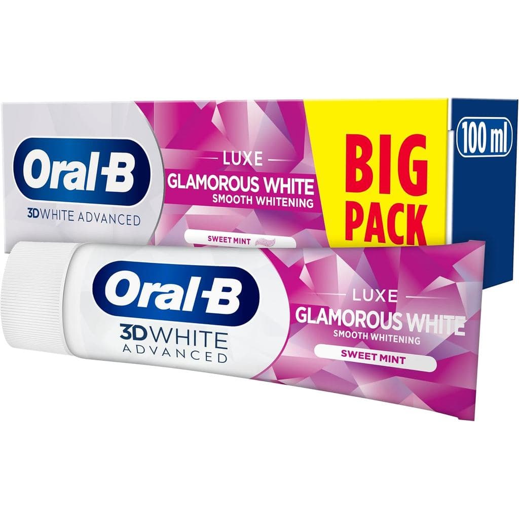 Pasta de Dentes Oral-B 3DWhite Advanced Luxe Glamorous White 100ml