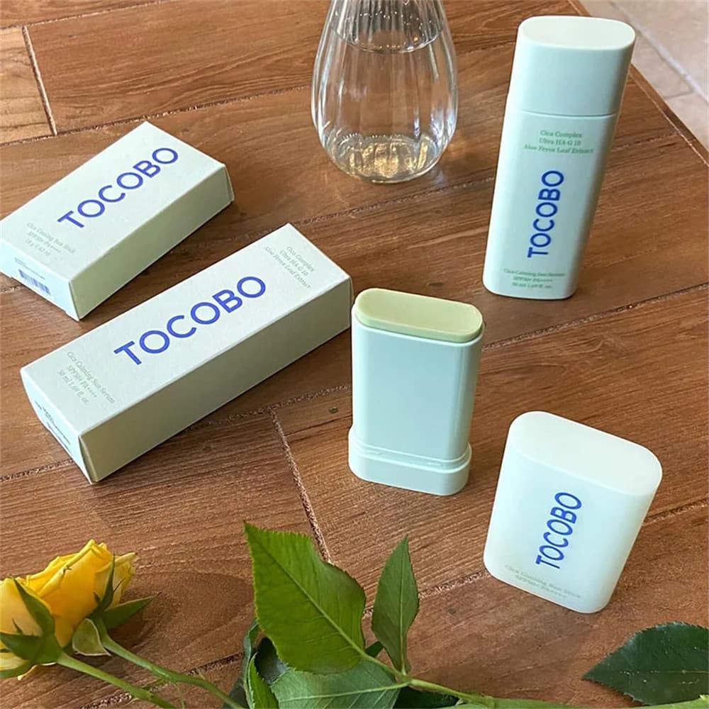 TOCOBO Vita Tone Up Sun Cream Fps50 + PA + , Protetor Solar Leve E Iluminador Base De Maquiagem , Tom Rosa Natural Para