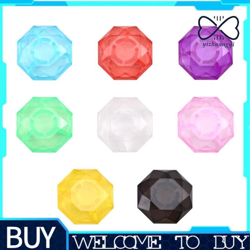 Conjunto De 8 Toppers De Pedal Multicoloridos Para Controle De Remendo De Efeitos De Guitarra