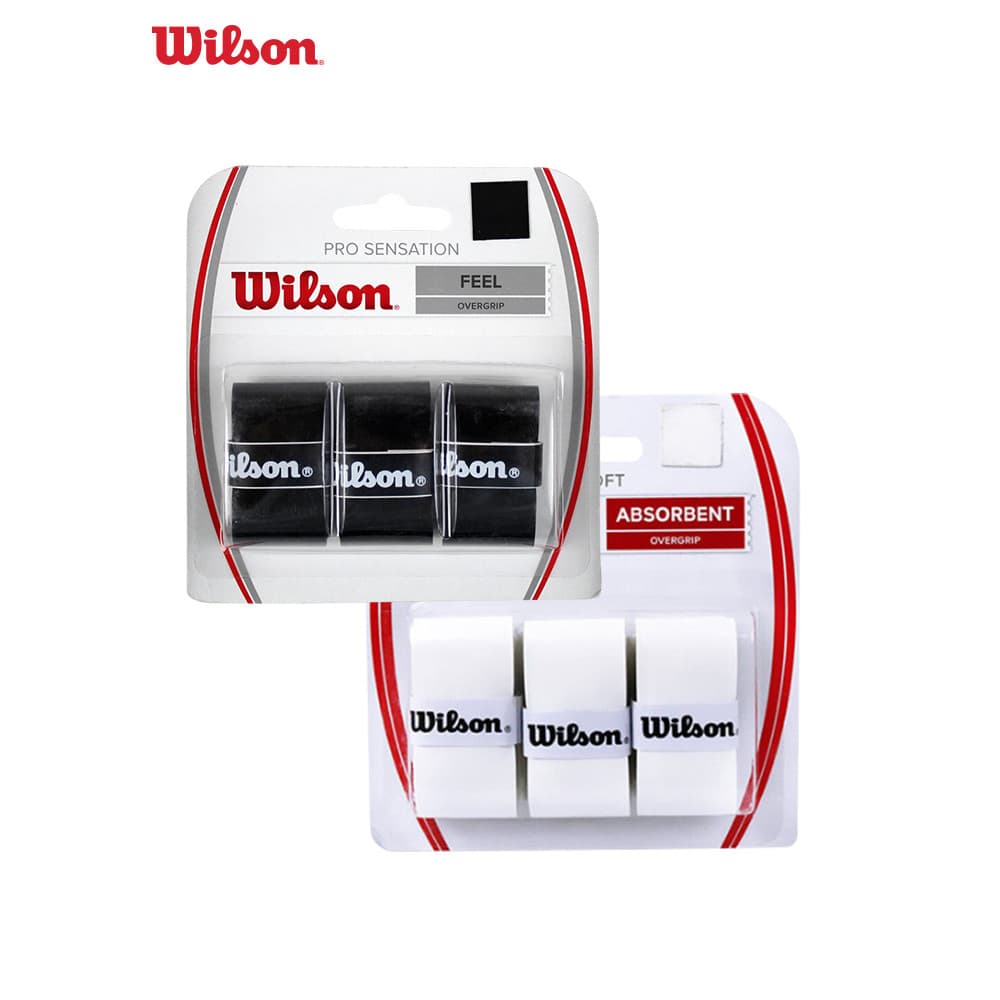 Wilson wilson mão cola raquete de tênis lidar com couro 4010 pegajoso Badminton mão cola seco suor-absorvente cinta fina