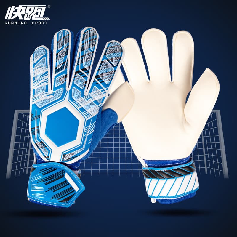 Adulto luvas de goleiro profissional engrossado dedo guarda dragão portão luvas crianças estudantes da escola primária t