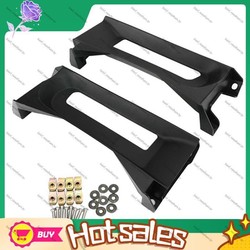 [Desconto B] 2 Pcs Tampa Do Engate Reboque Bloco Da Moldura Gancho De Dianteiro 68196982AA Para Ram 1500 2013-2018 Acess