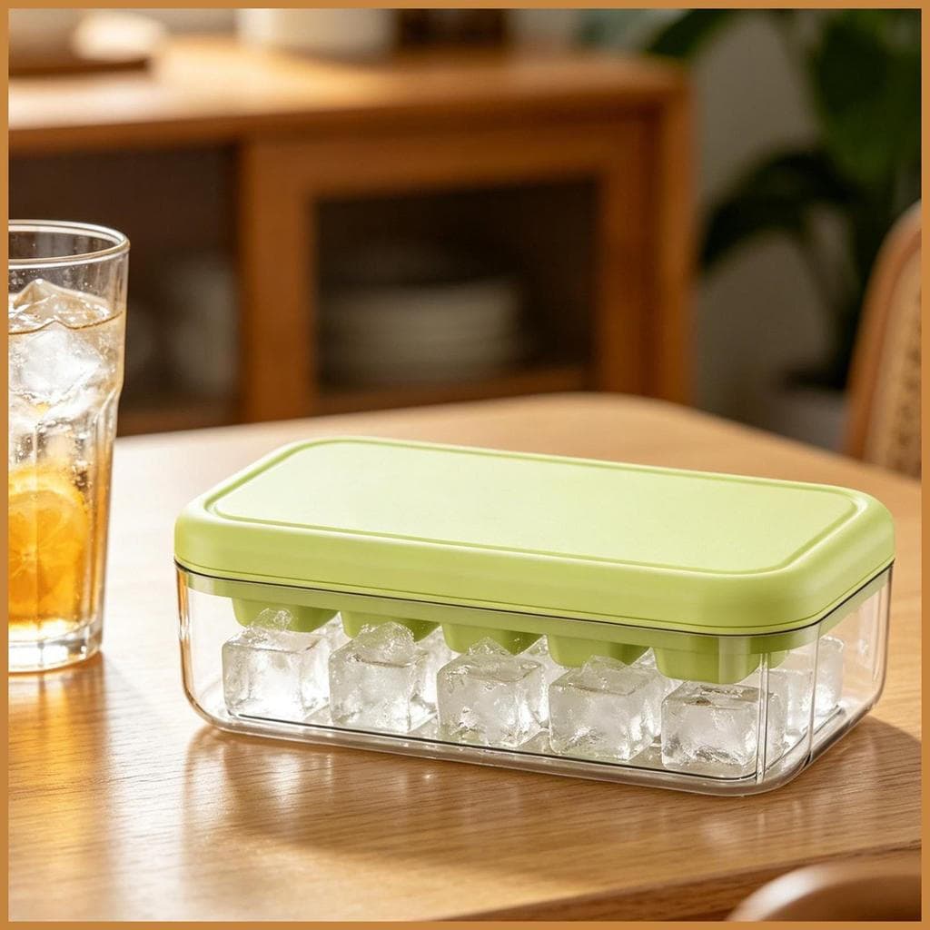 Forma para gelo com tampa, usada para fazer bebidas geladas, moldes para bebidas, adequada para funcionários, bartenders