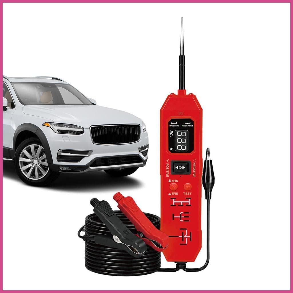 Testador De Relé Plug-and-Play Equipamento Resistente A Quedas 12V 24V Circuito Ferramenta Automotiva Para Mecânica mubo